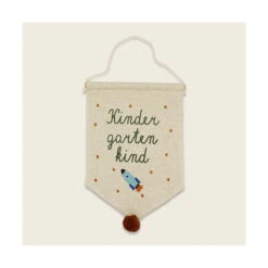 Ava & Yves Wandbehang 'Kindergartenkind' Rakete