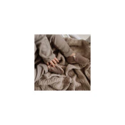 Cosyroots Krabbelschuh Uni Recycelt Caramel