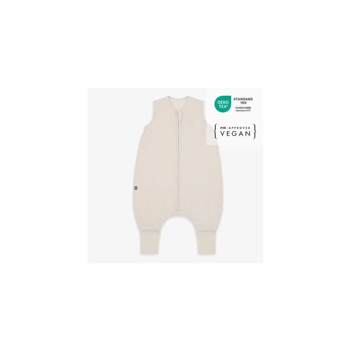 Emma&Noah Leinen-Schlafsack Mit Füßen 0.5 TOG 1 Emma&Noah Leinen-Schlafsack Mit Füßen 0.5 TOG