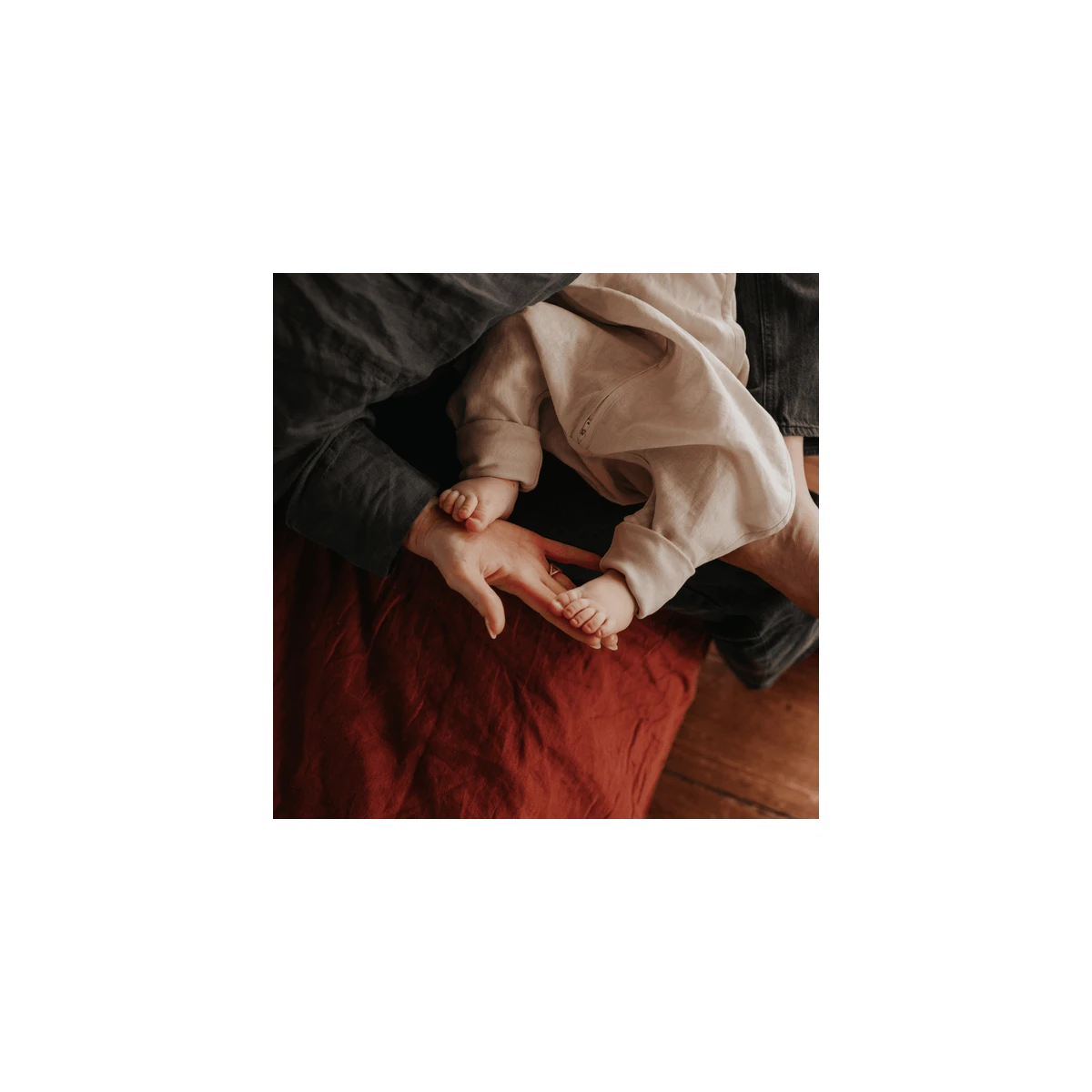 Emma&Noah Leinen-Schlafsack Mit Füßen 0.5 TOG 3 Emma&Noah Leinen-Schlafsack Mit Füßen 0.5 TOG – Bild 3