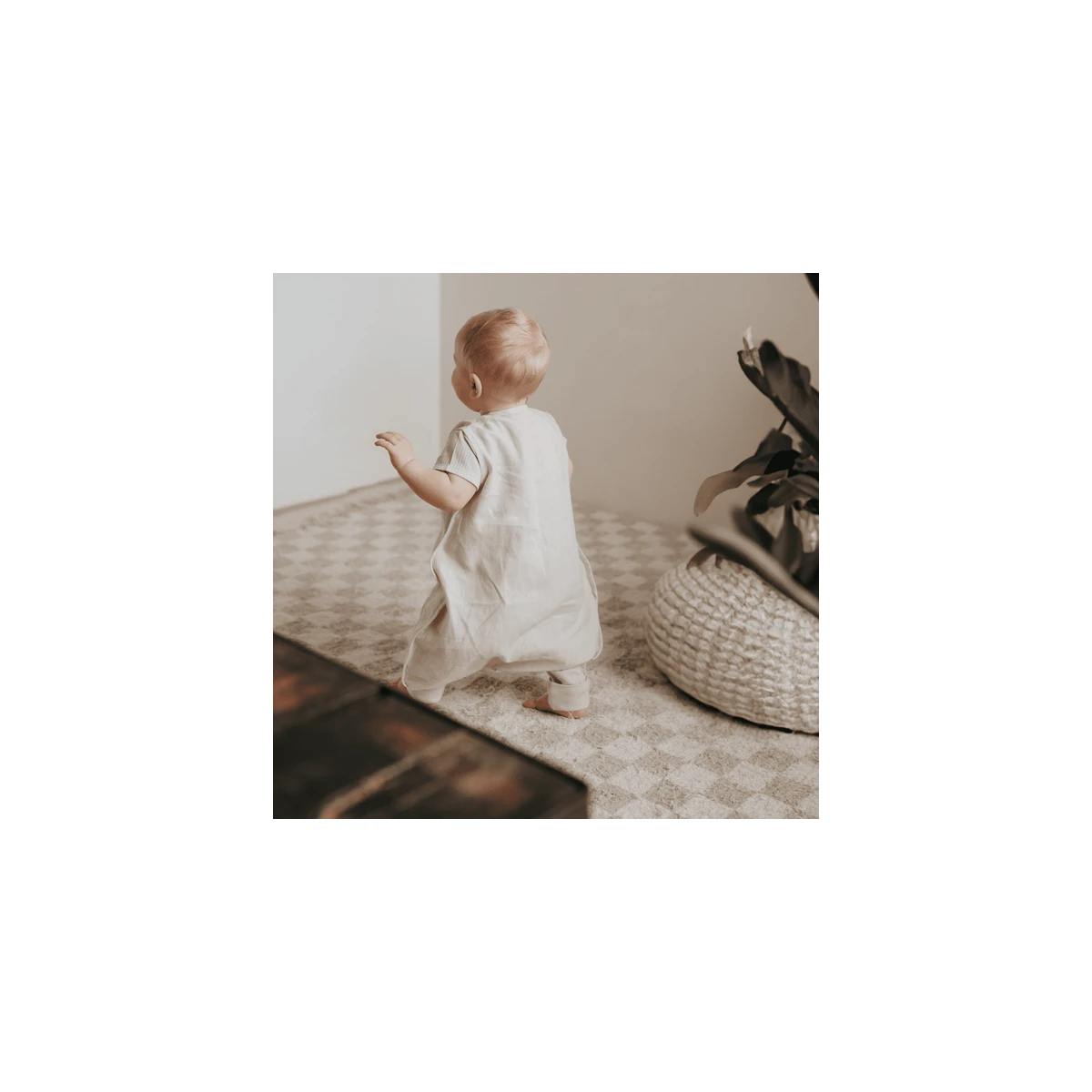 Emma&Noah Leinen-Schlafsack Mit Füßen 0.5 TOG 4 Emma&Noah Leinen-Schlafsack Mit Füßen 0.5 TOG – Bild 4