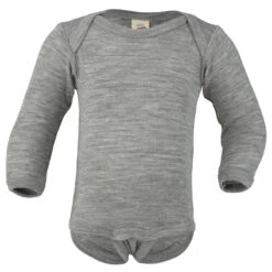 Engel Natur Langarmbody Wolle/Seide Bio