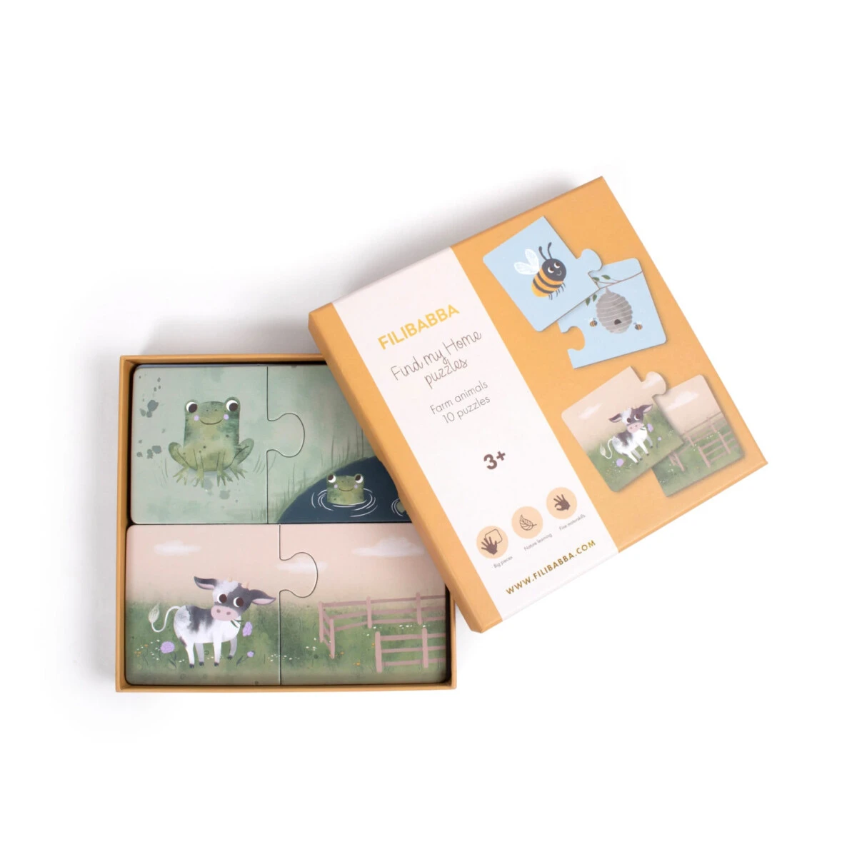 Filibabba Puzzle - Wo Wohne Ich? 1 Filibabba Puzzle - Wo Wohne Ich?