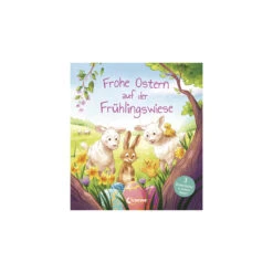 Frohe Ostern Auf Der Frühlingswiese