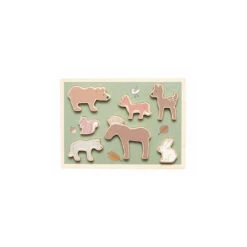 JaBaDaBaDo Holzpuzzle Waldtiere