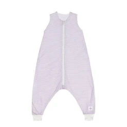 LÄSSIG Lässig Schlafsack Mit Füßen Tencel 0,5 TOG Streifen