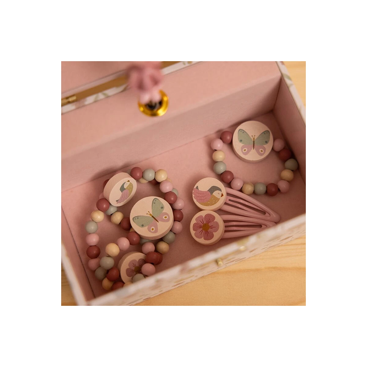 Little Dutch Schmuckset Mit Holzperlen Und Haarclips 3 Little Dutch Schmuckset Mit Holzperlen Und Haarclips – Bild 3