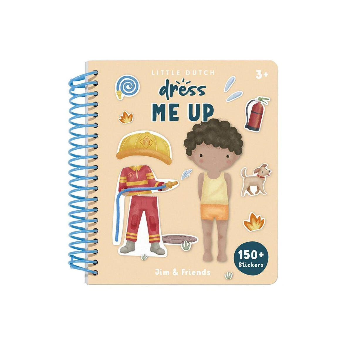 Little Dutch Stickerbuch Dress Me Up Jim & Friends 1 Little Dutch Stickerbuch Dress Me Up Jim & Friends