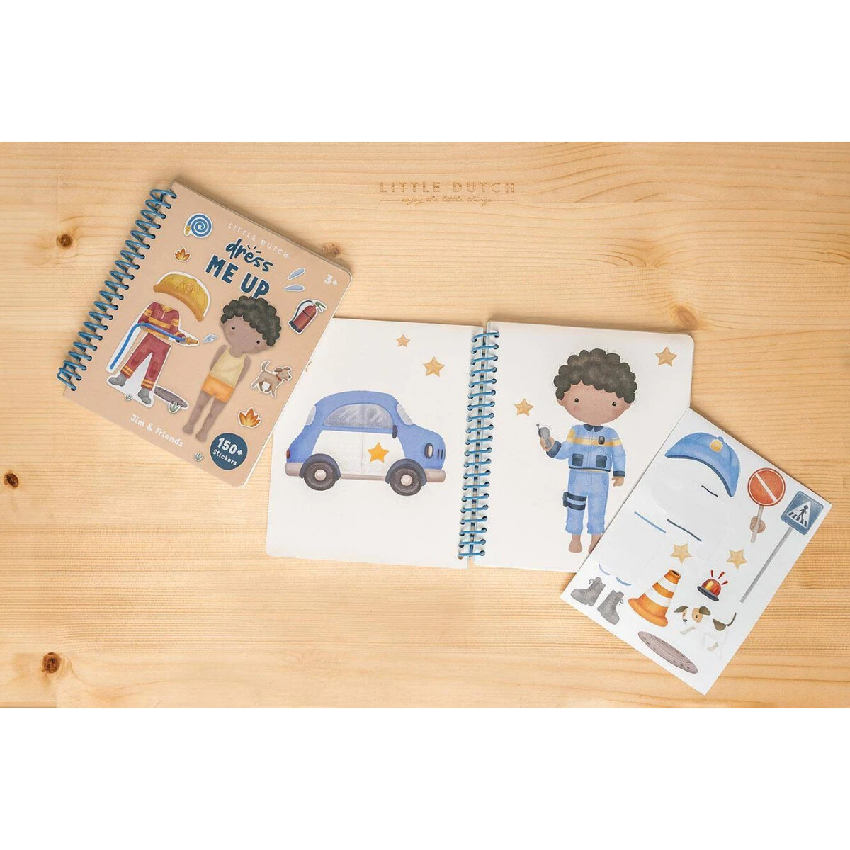 Little Dutch Stickerbuch Dress Me Up Jim & Friends 4 Little Dutch Stickerbuch Dress Me Up Jim & Friends – Bild 4
