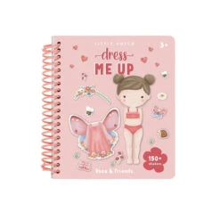 Little Dutch Stickerbuch Dress Me Up Rosa & Friends