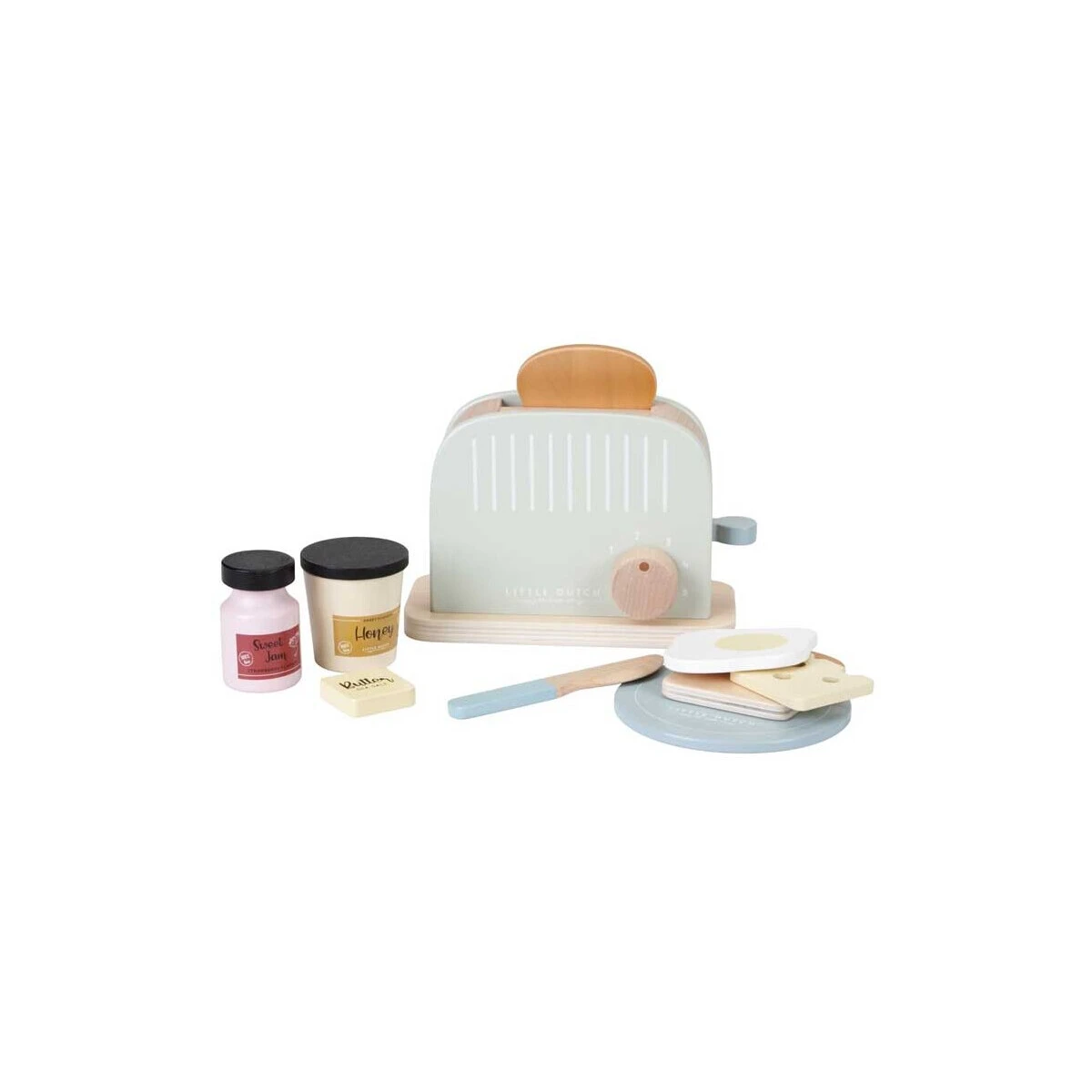 Little Dutch Toaster-Set 10tlg. Neu 2 Little Dutch Toaster-Set 10tlg. Neu – Bild 2