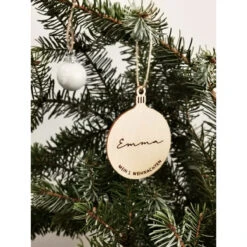 Little Pippa Baumanhänger 'Christbaumkugel' Personalisiert
