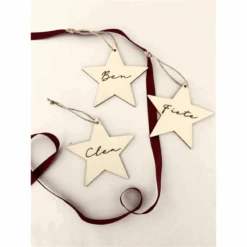 Little Pippa Baumanhänger 'Stern' Personalisiert