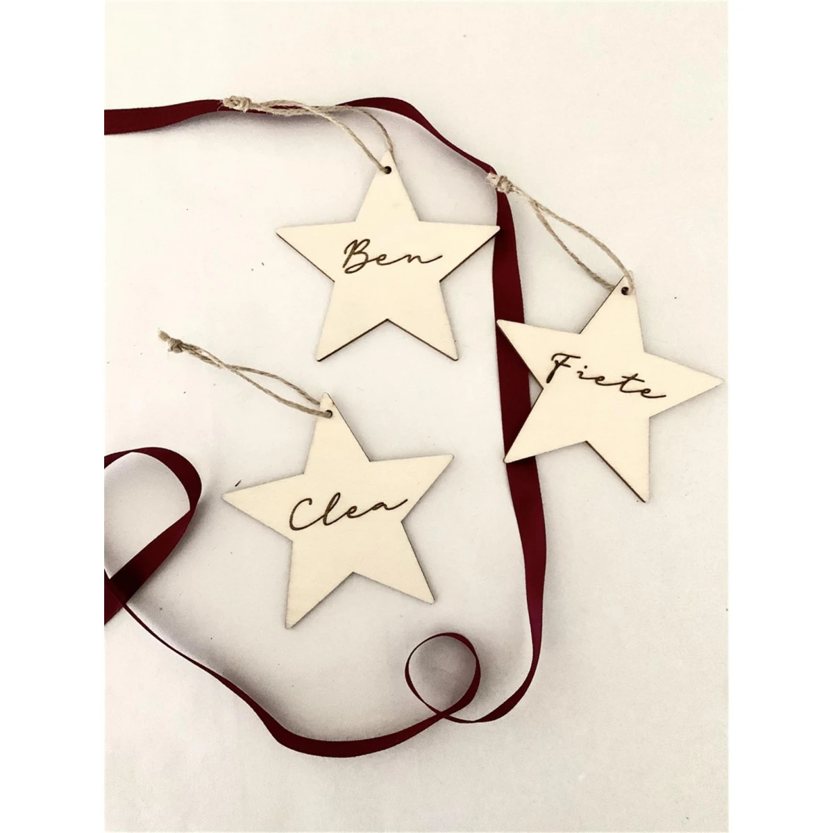 Little Pippa Baumanhänger 'Stern' Personalisiert 1 Little Pippa Baumanhänger 'Stern' Personalisiert