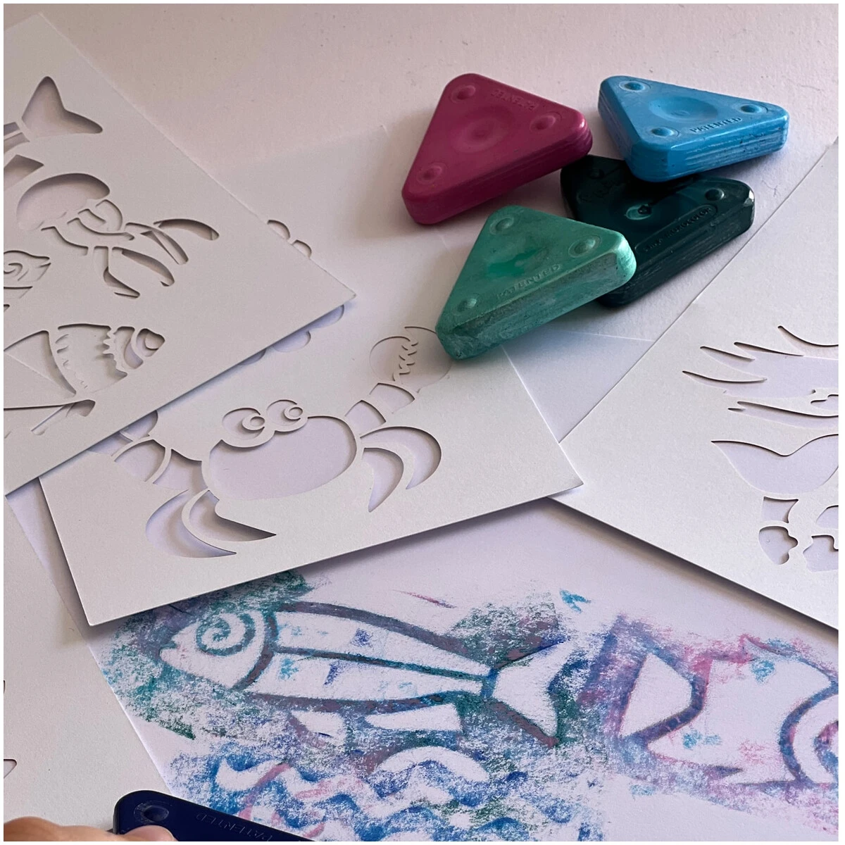 Lulubug Magisches Wachsmal Kreativ Set Unterwasser 2 Lulubug Magisches Wachsmal Kreativ Set Unterwasser – Bild 2