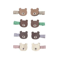 Mimi&Lula Haarspangen 8 Stück Billy Bear Mini
