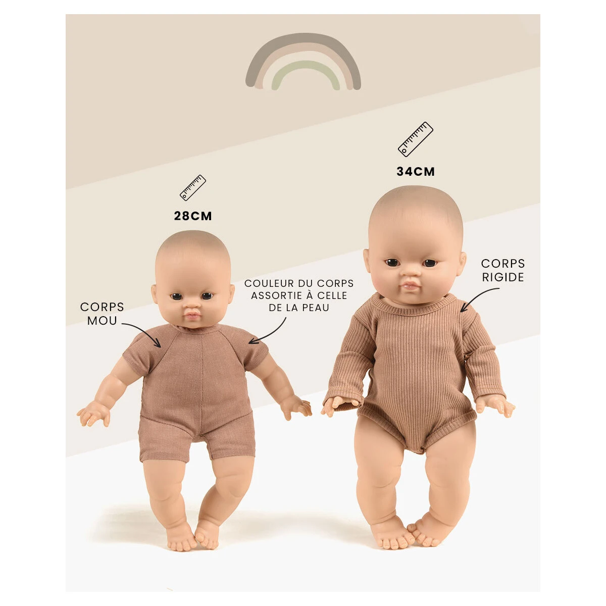 Minikane Babypuppe Mattéo 28cm Mit Weichem Körper 3 Minikane Babypuppe Mattéo 28cm Mit Weichem Körper – Bild 3