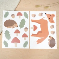 Mintkind Wandsticker Waldtiere