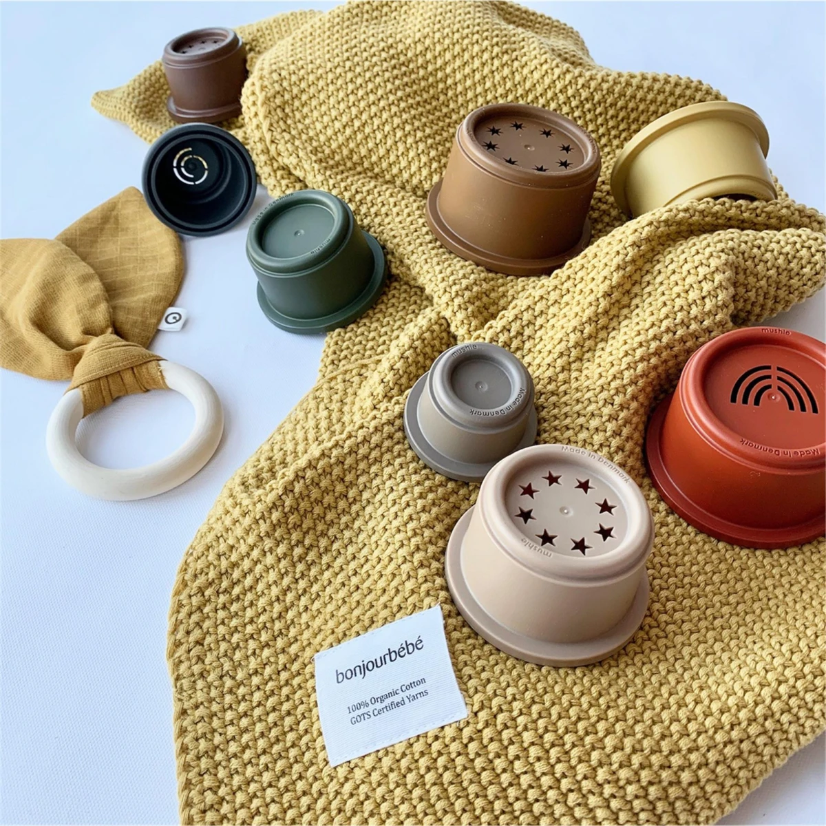 Müsli By Green Cotton Beißring Hase Biobaumwolle 9 Müsli By Green Cotton Beißring Hase Biobaumwolle – Bild 9