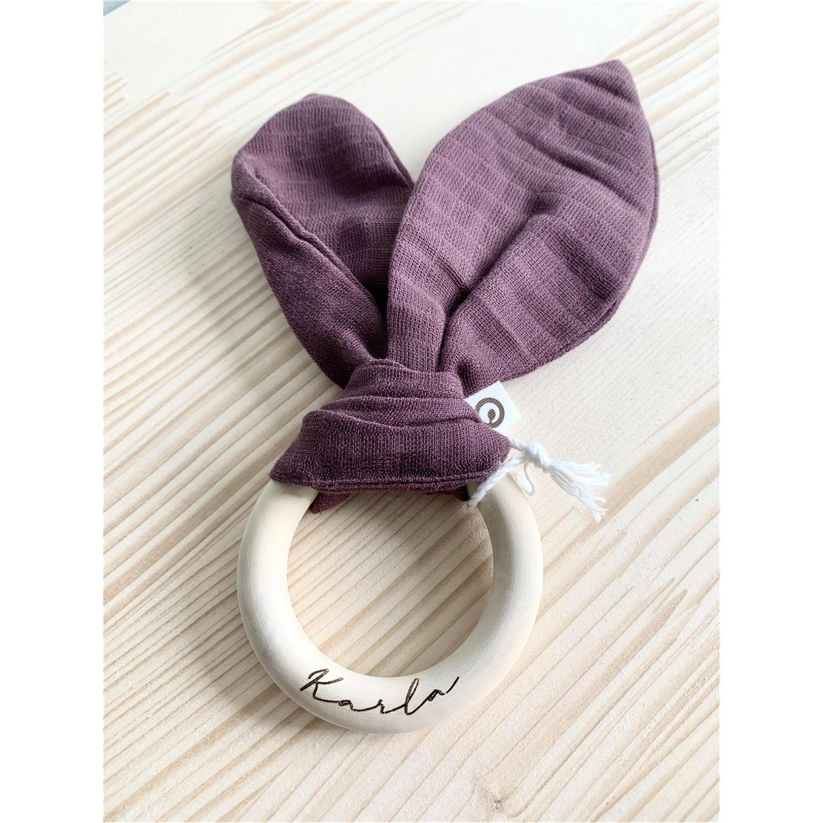 Müsli By Green Cotton Beißring Hase Biobaumwolle 5 Müsli By Green Cotton Beißring Hase Biobaumwolle – Bild 5