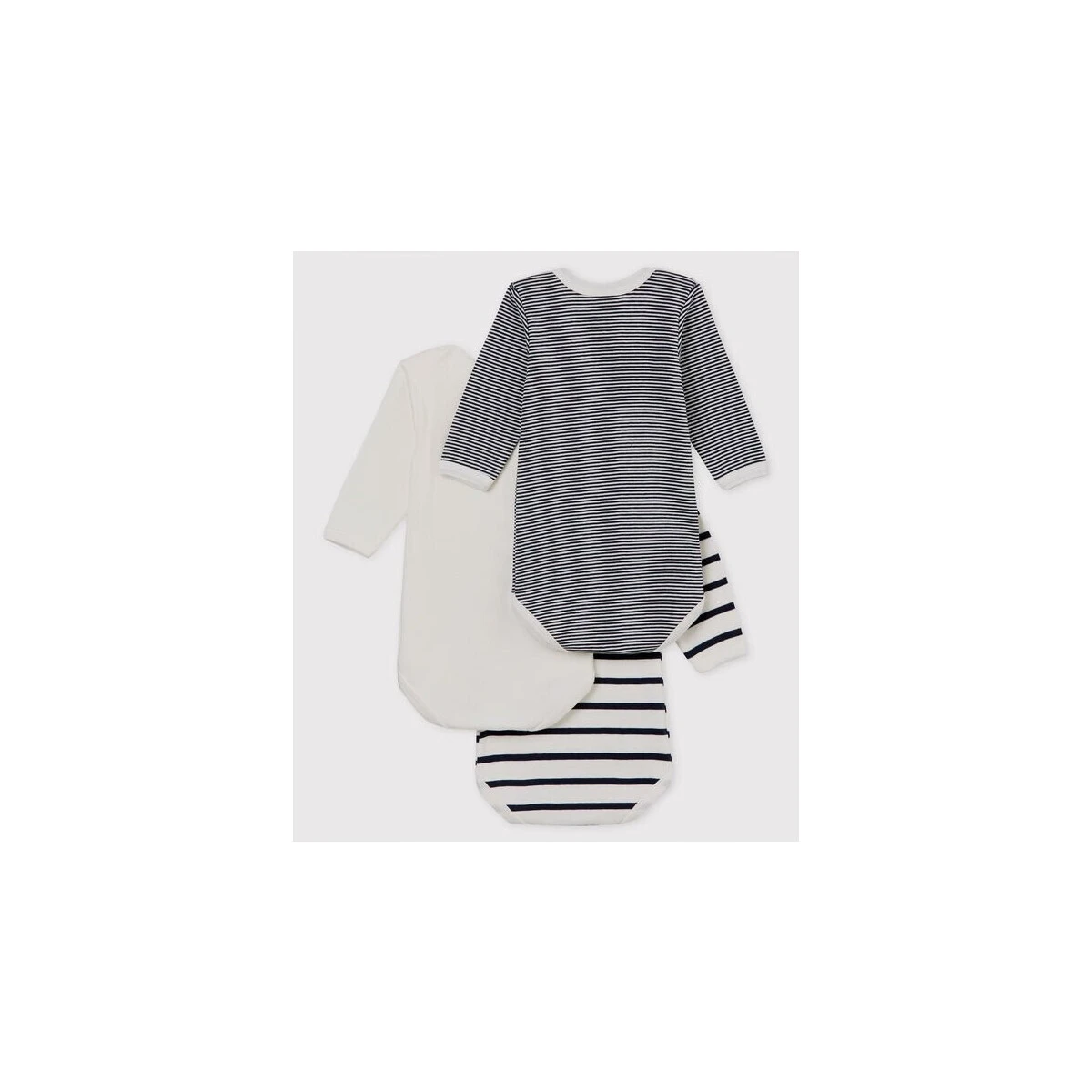 Petit Bateau Langarmbody Bio 3er Set Maritim 6 Petit Bateau Langarmbody Bio 3er Set Maritim – Bild 6