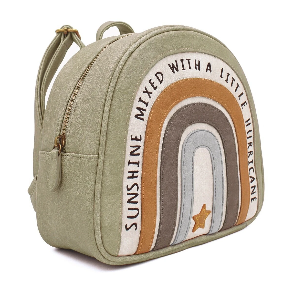 Little Who Rucksack Regenbogen Boho 3 Little Who Rucksack Regenbogen Boho – Bild 3