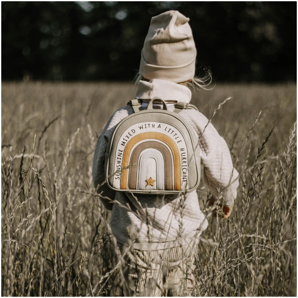 Little Who Rucksack Regenbogen Boho 2 Little Who Rucksack Regenbogen Boho – Bild 2